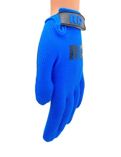 blauwe race bmx mtb motorcross handschoenen