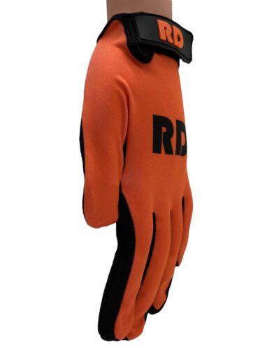 oranje handschoenen basic line