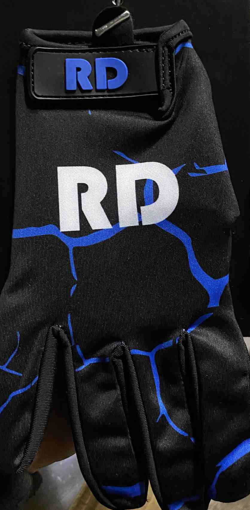 Handschoenen groen zwart met print RD Sportswear